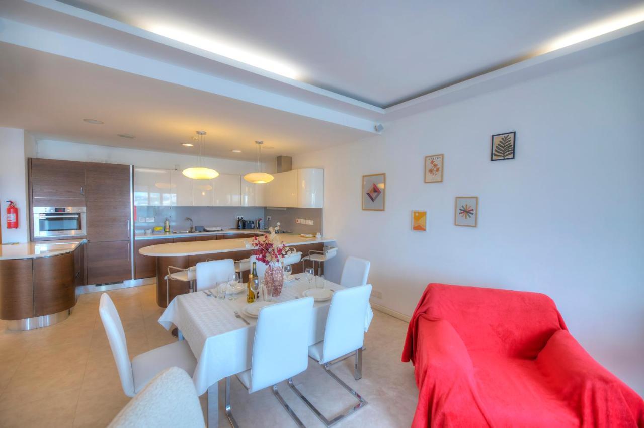 Spacious 3Bedrooms With Spectacular Views Goslm-6 斯利马 外观 照片